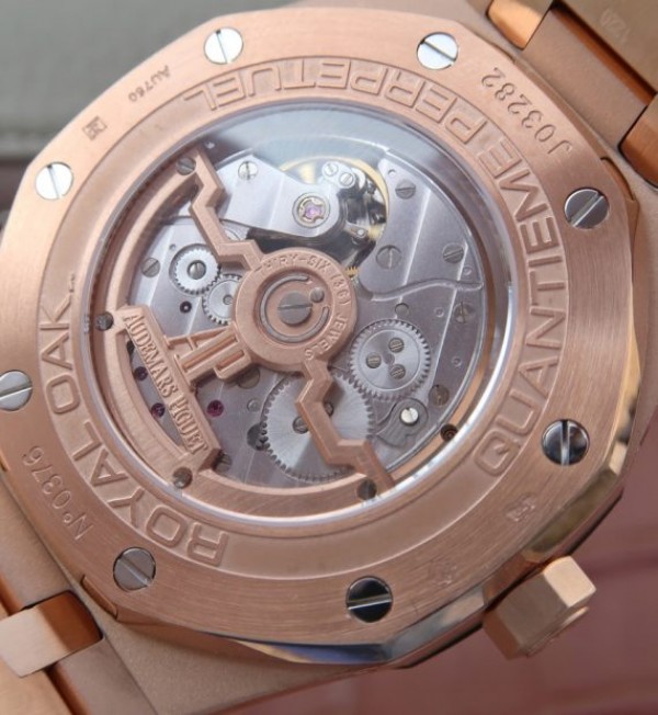 Replica Audemars Piguet JF Royal Oak 41mm 26574 RG Blue Dial White Hand A5134