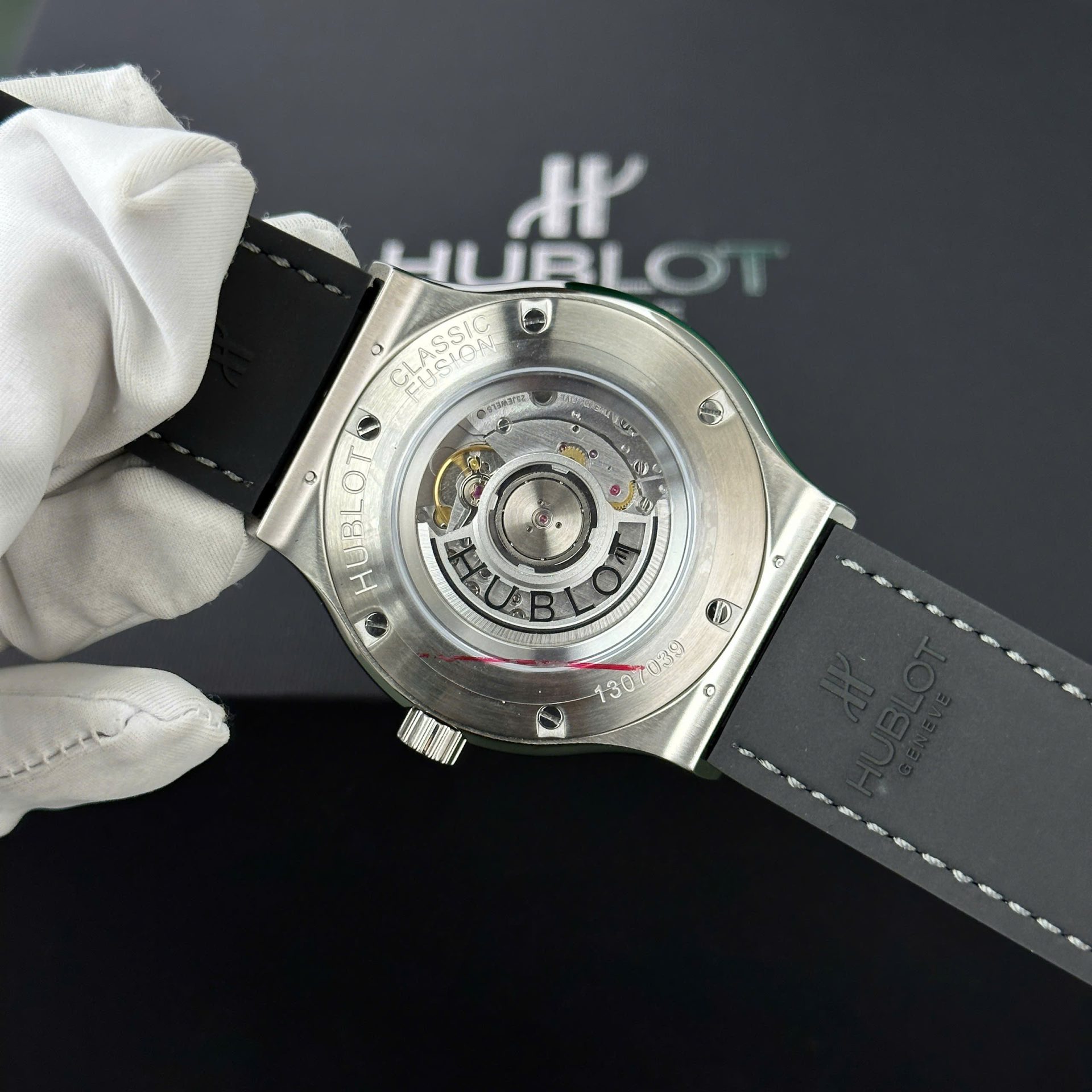 Hublot Classic Fusion Titanium Replica Watch Best Quality Gray Dial WWF Factory 45mm