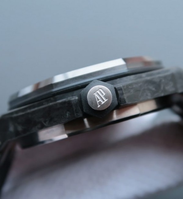 Replica Audemars Piguet JF Royal Oak Offshore Diver Forged Carbon Rubber Strap A3120