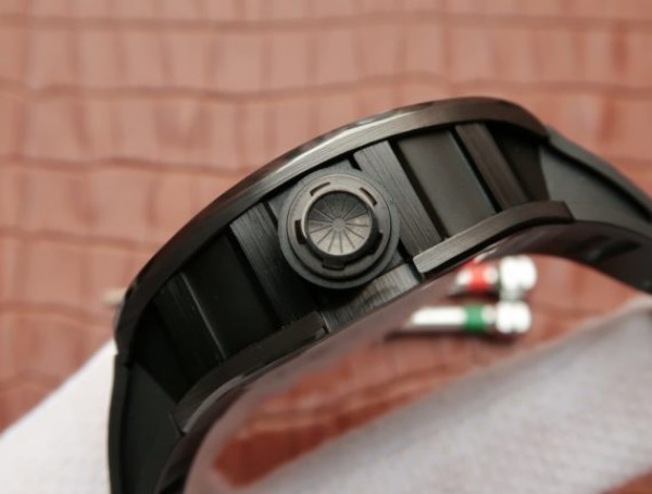 Replica Richard Mille RM52-02 Horse Unique Piece Real Ceramic Black Rubber Strap MIYOTA8215