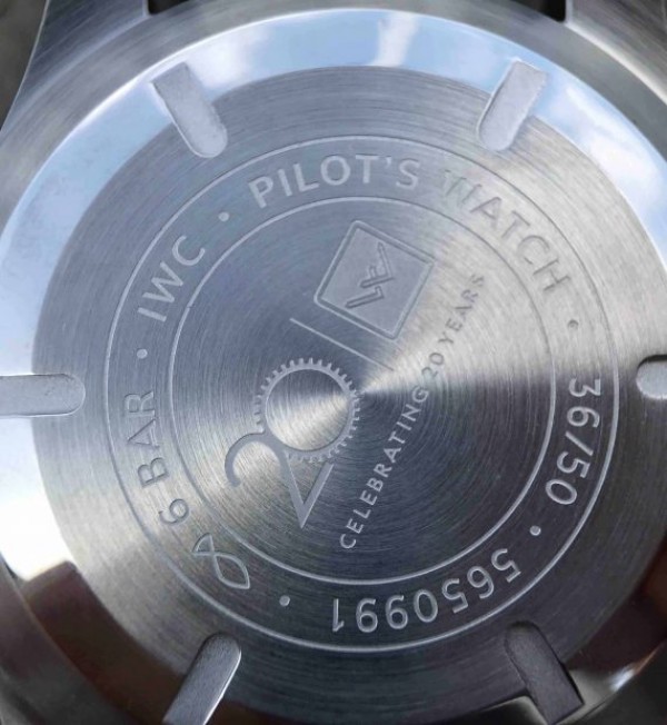 Replica IWC ZF Pilot Chrono AUS Special Edition Leather Strap A7750