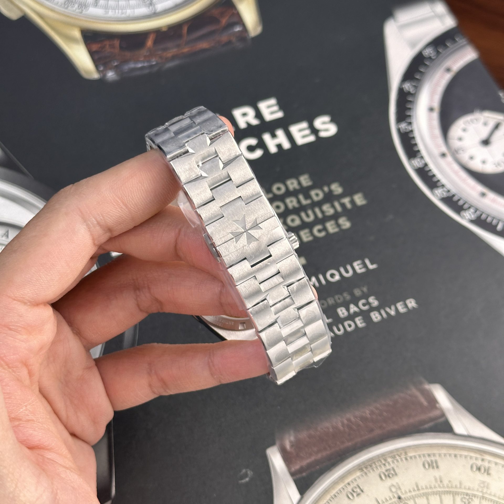 Vacheron Constantin Replica Watches Overseas 4500V Brown Dial PPF Factory 41mm