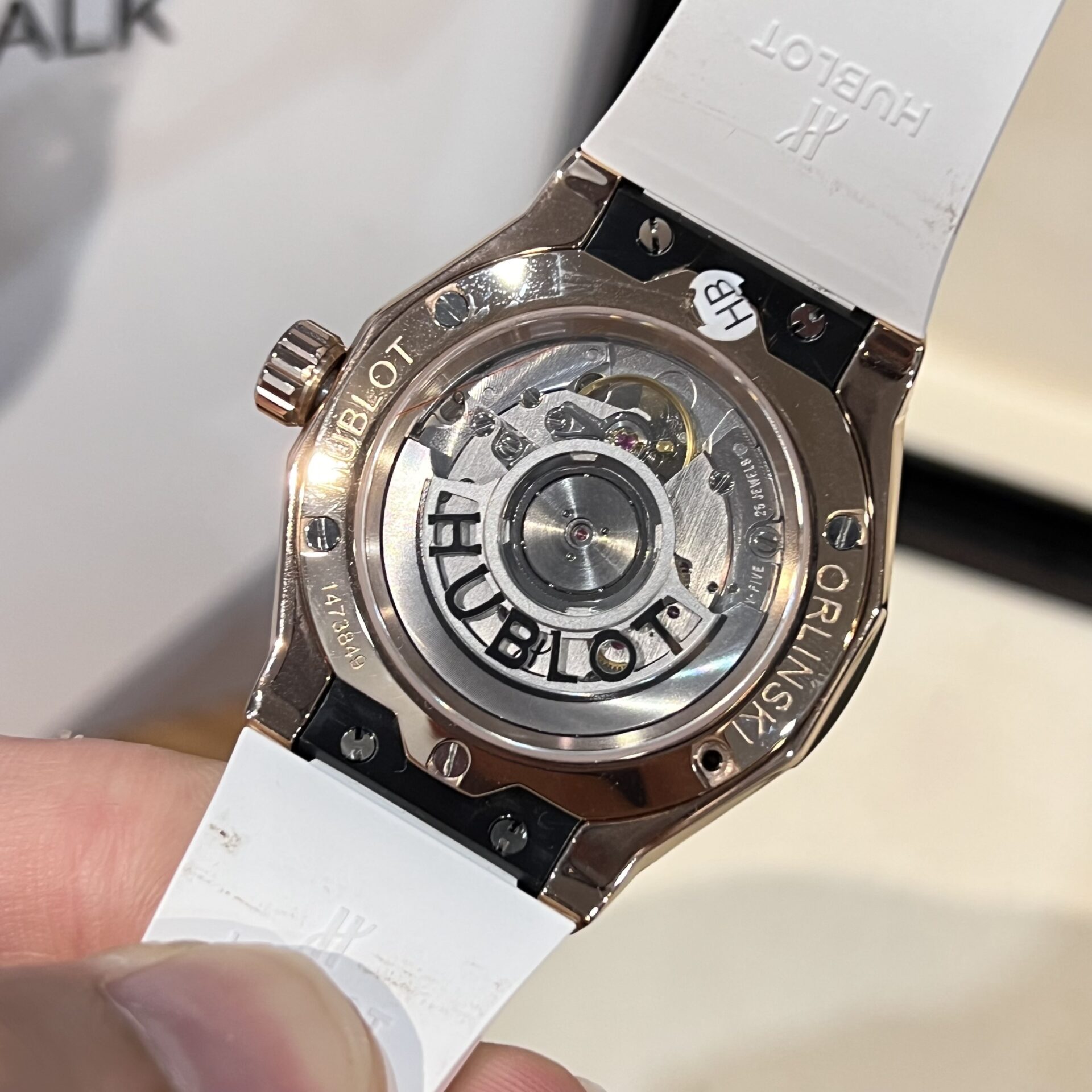 Hublot Orlinski King Gold Replica 11 Watch With Full Diamond Case White 40mm