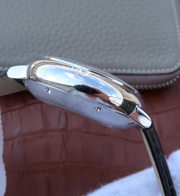 Replica Cartier Ballon Bleu De Cartier Chrono SS White Dial A8101