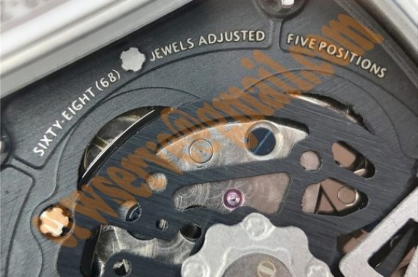 Replica Richard Mille RM011 White Ceramic Felipe Massa White Inner Bezel White Rubber Strap A7750