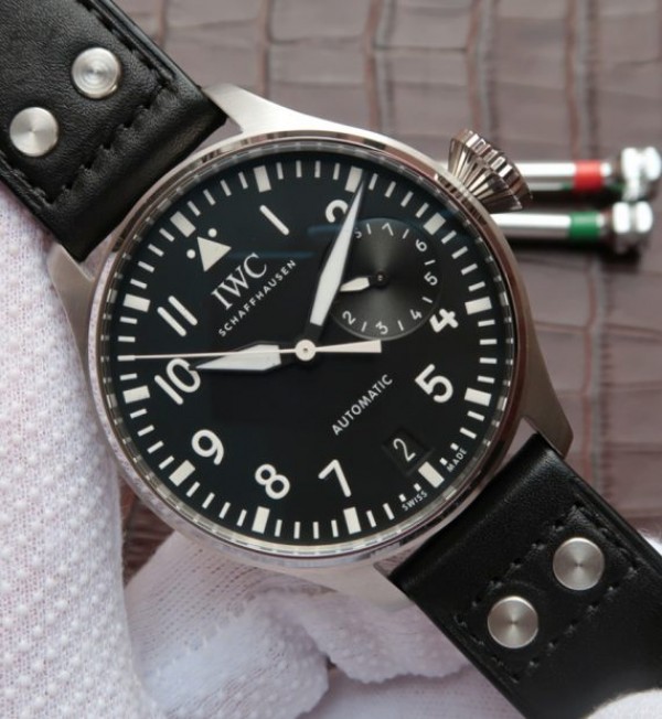 Replica IWC ZF Big Pilot IW500901 Leather Strap A51111