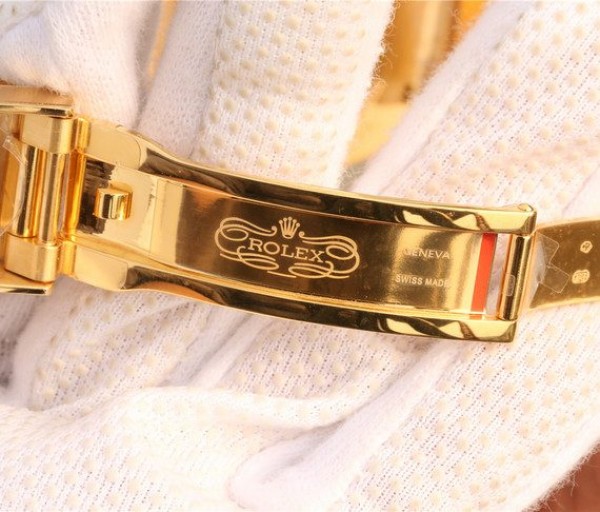 Replica Rolex Submariner 116613 LN YG Wrapped Black Dial YG Wrapped Bracelet Eta2836