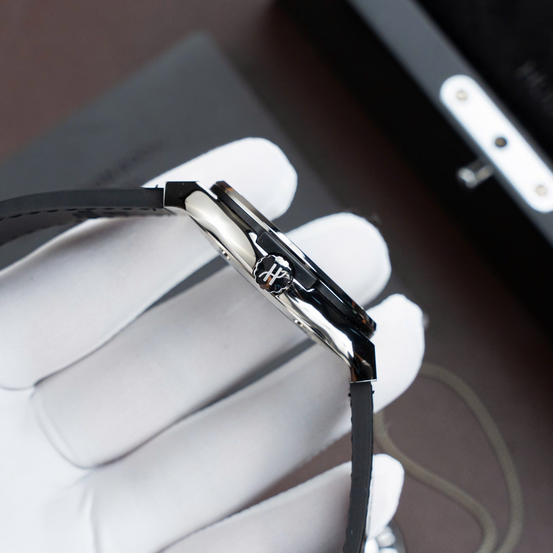 Hublot Classic Fusion Titanium Black Copies Watch Movement SW300 Weight 84 Gram Custom 42mm