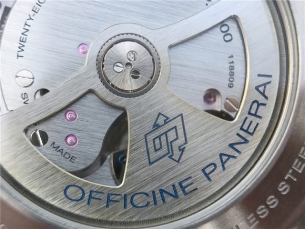 Replica Panerai PAM312 VSF Black Leather Strap P.9000 Super Clone