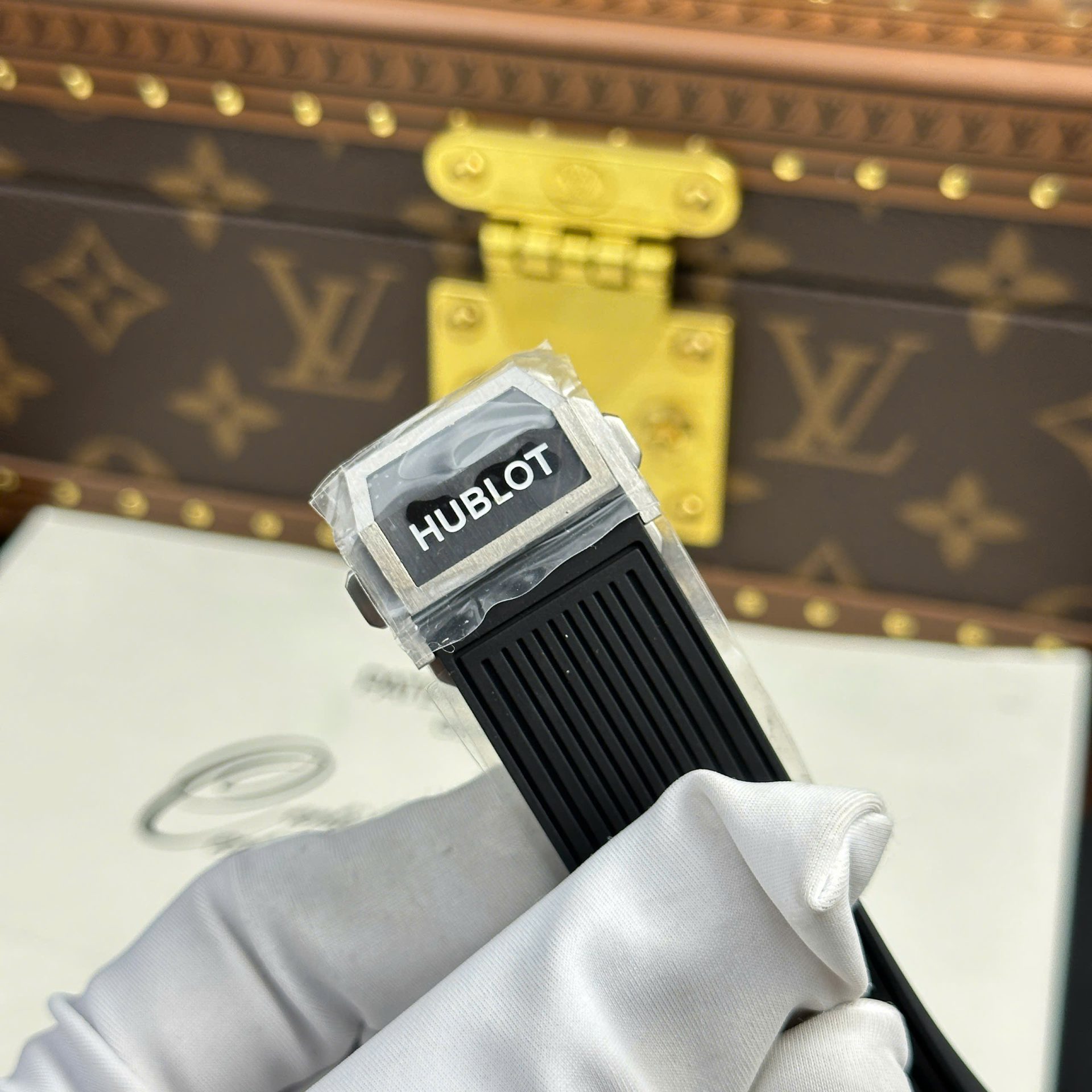 Hublot Spirit Of Big Bang Titanium Replica Watches Rubber Strap BBF Factory 42mm