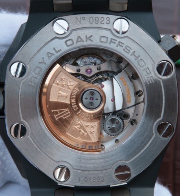 Replica Audemars Piguet JF Royal Oak Offshore Diver Real Ceramic Rubber Strap A3120