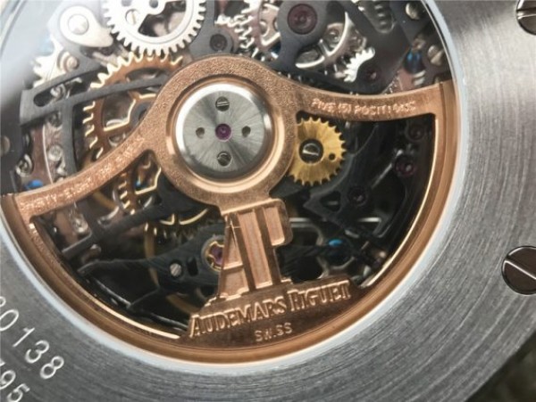 Replica Audemars Piguet Royal Oak 41mm Double Balance Wheel Openworked 15407 SS JF SS Bracelet A3132