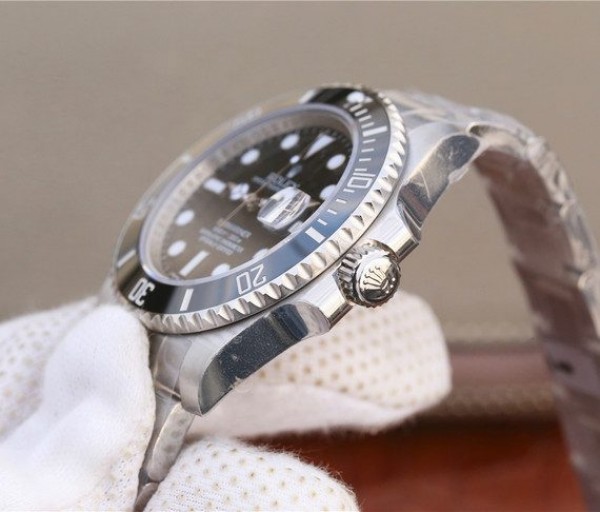 Replica Rolex Submariner 116610 LN Black Ceramic VRF SS Bracelet A2836