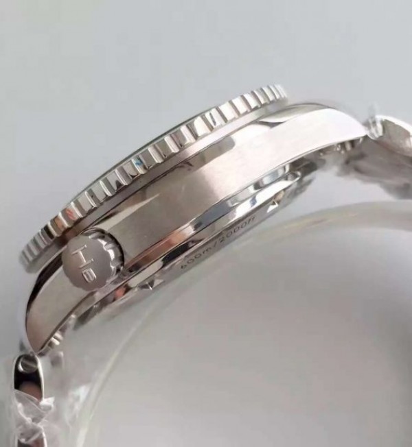 Replica Omega Planet Ocean SS GMT Gray Dial Orange Bezel SS Bracelet A8605