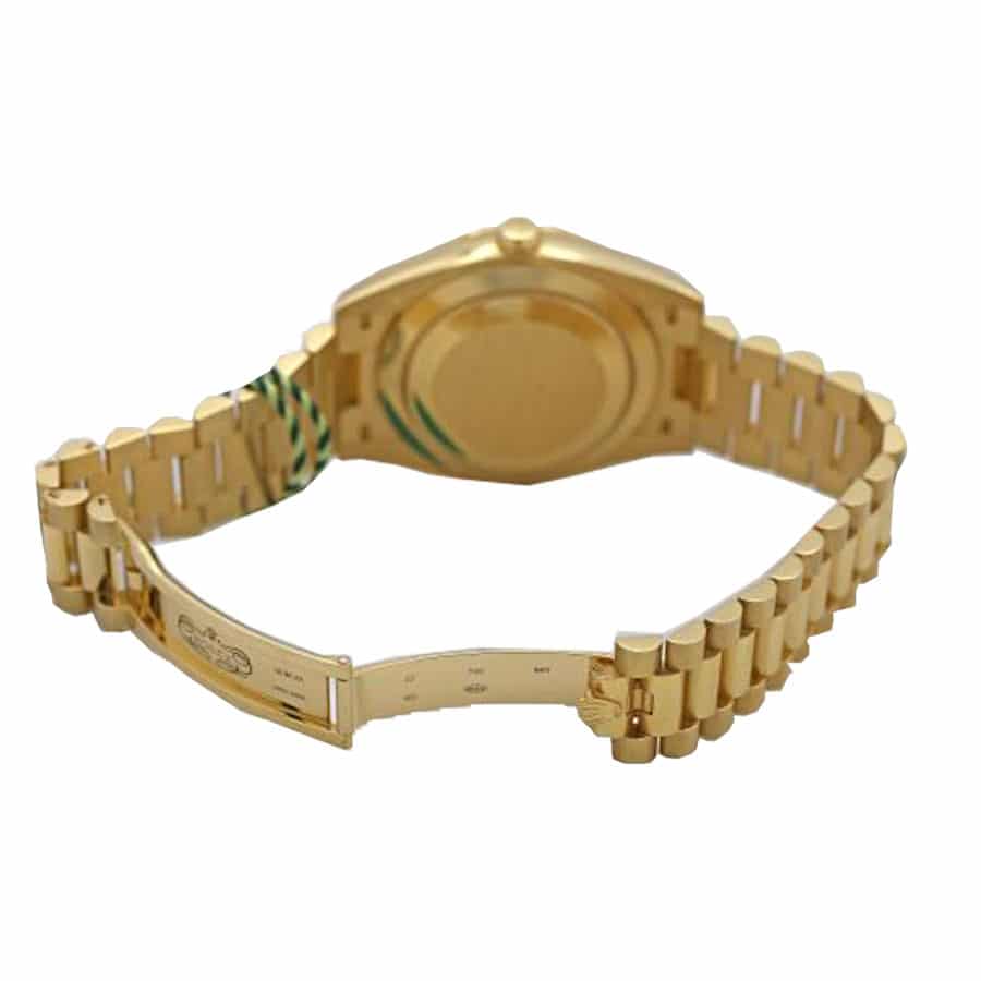 Rolex Day-Date 228348RBR KW Yellow Gold   Diamonds Champagne Dial Replica