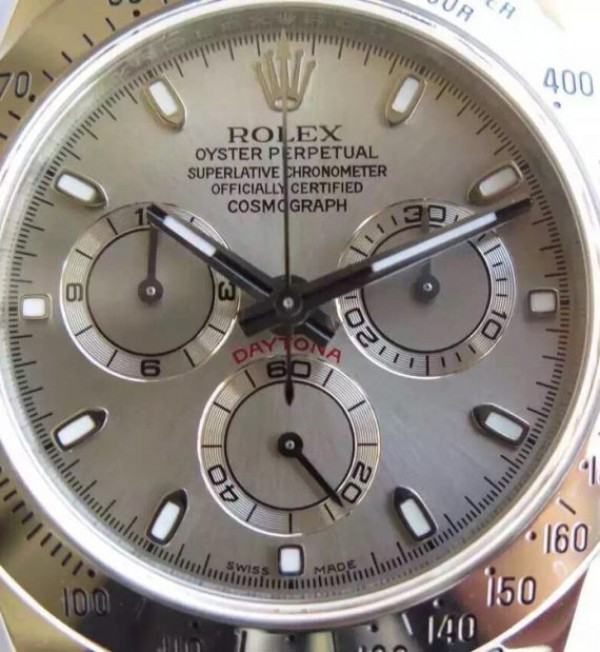 Replica Rolex Daytona 116509 Gray Dial SS Bracelet A4130