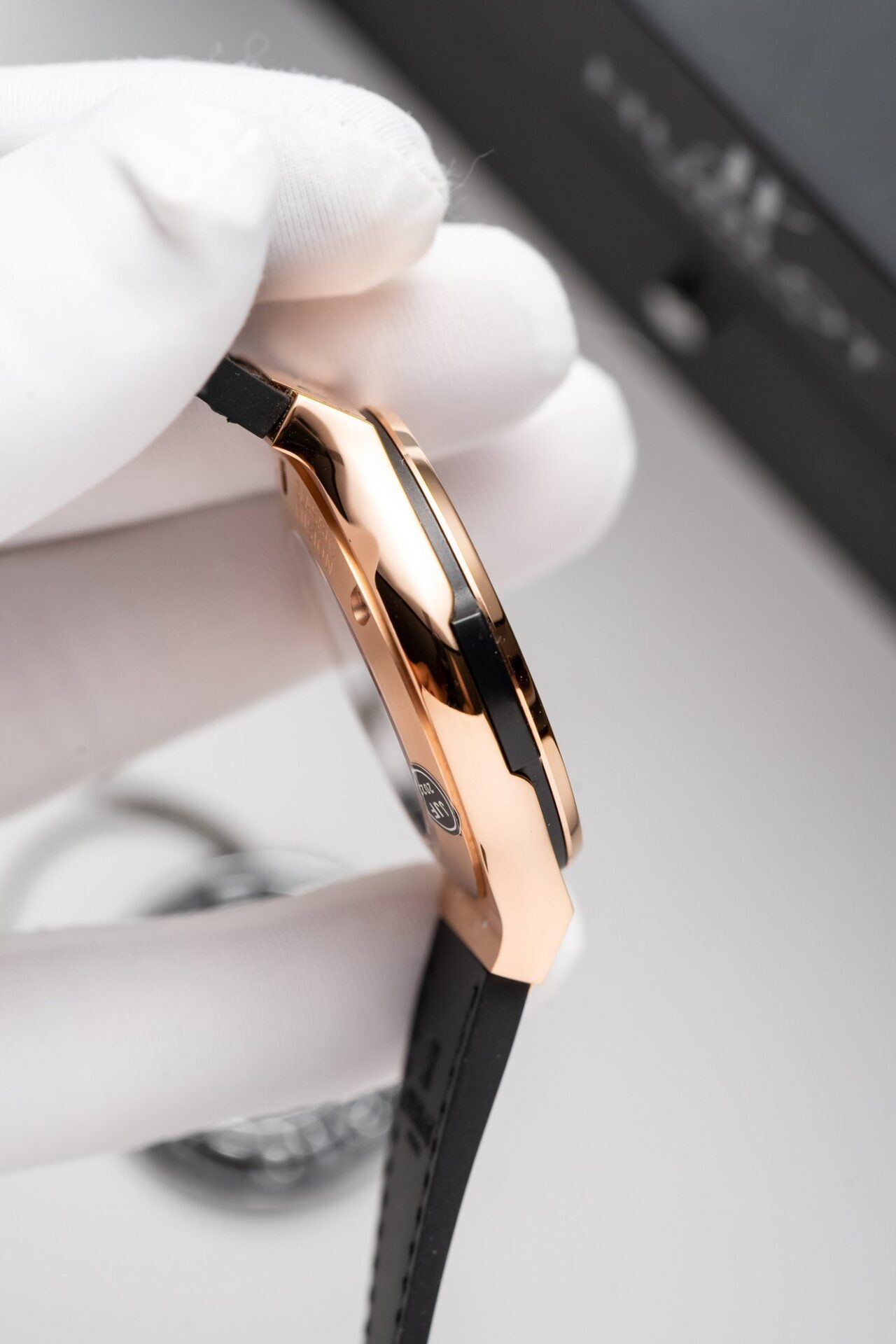 Hublot Classic Fusion King Gold Black Replica Watch JJF Factory 38mm