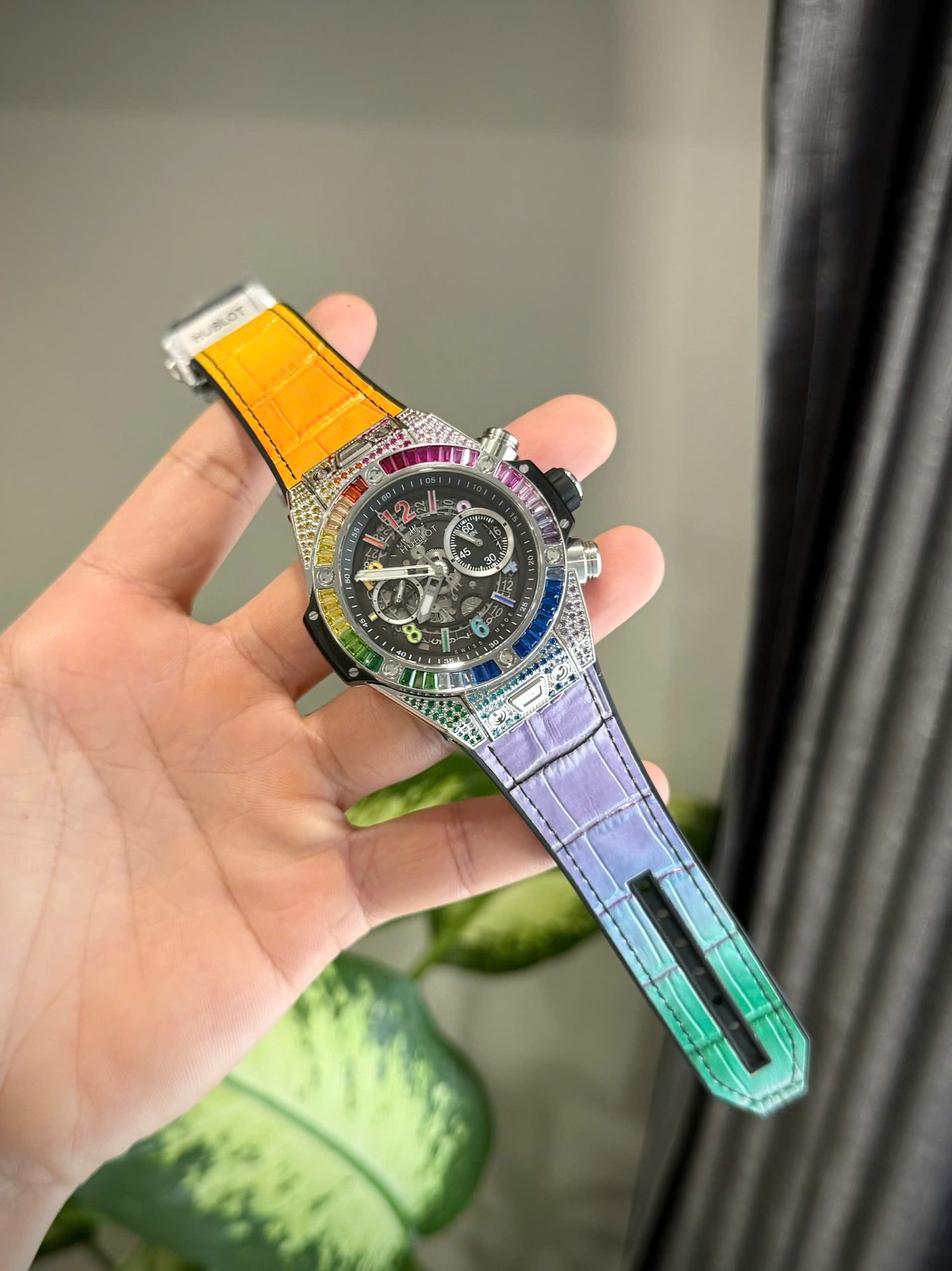 Hublot Big Bang Unico Rainbow Titanium Replica 11 Watch BBF Factory 45mm