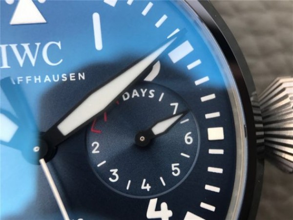 Replica IWC Big Pilot Real PR IW502003 Real Ceramic BOUTIQUE RODEO DRIVE ZF V2 Calfskin Strap A51111
