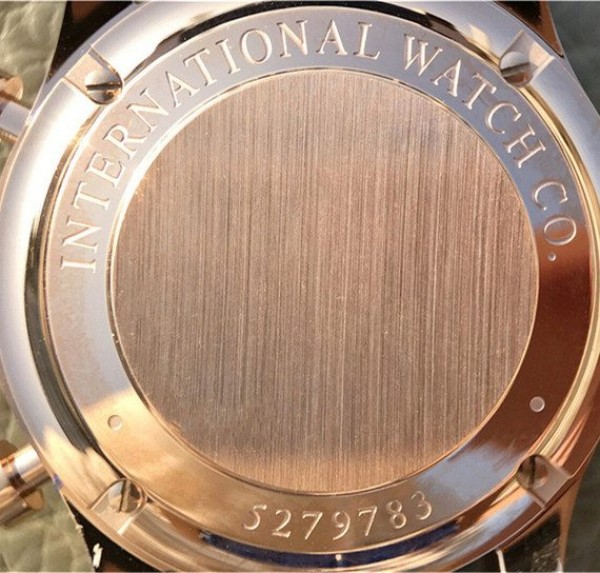 Replica IWC ZF Portuguese Chrono IW3714 RG White Dial Diamonds Inner Bezel