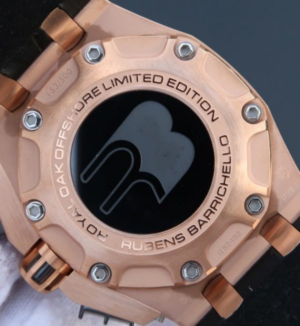 Replica Audemars Piguet JF Royal Oak Offshore 26078 RG White Skeleton Dial A3126