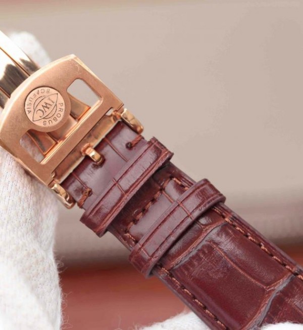 Replica IWC AZ Portuguese Tourbillon RG Dial A98900