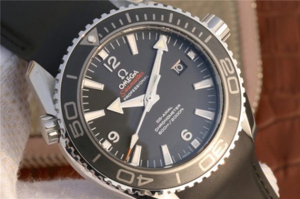 Replica Omega Planet Ocean Professional Ceramic Bezel 45mm OMF Rubber Strap A8500