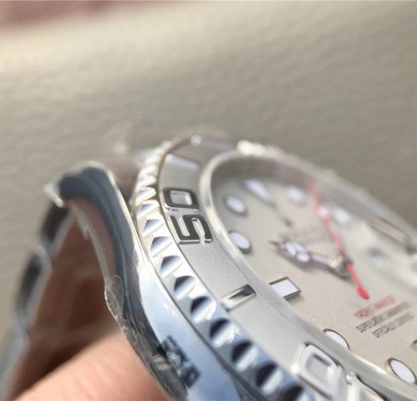 Replica Rolex Yacht-Master 116622 JF Silver Dial on SS Bracelet SH3135