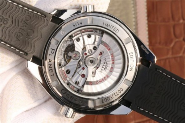 Replica Omega Planet Ocean Professional Ceramic Bezel 45mm OMF 007 Rubber Strap A8501