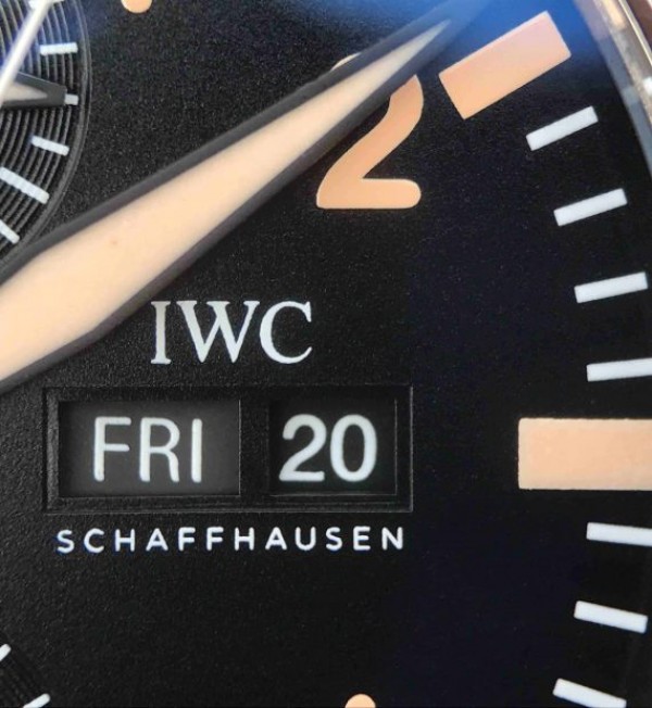 Replica IWC ZF Pilot Chrono AUS Special Edition Leather Strap A7750