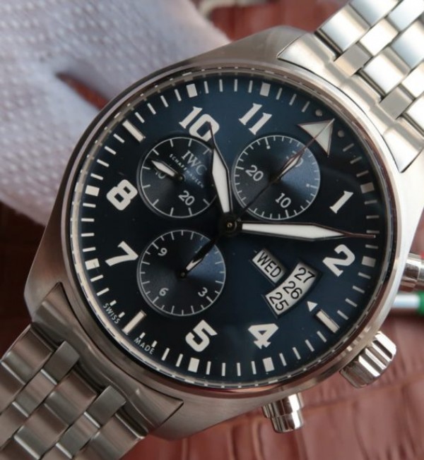 Replica IWC ZF Pilot Chrono 377706 Le Petit Prince SS Bracelet
