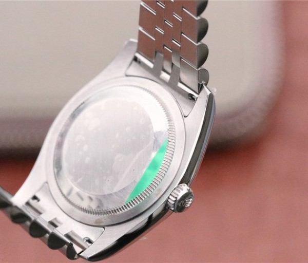 Replica Rolex DateJust 36mm SS 116234 ARF Black Dial Roman Markers 904L SS Bracelet SA3135
