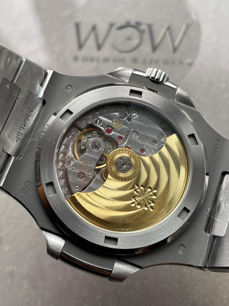 Replica PATEK PHILIPPE Nautilus 5711 40th Anniversary SS PPF 1:1 Best Edition Blue Dial on SS Bracelet A330