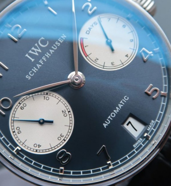Replica IWC ZF Portuguese IW500112 Laureus Edition Leather Strap A52010