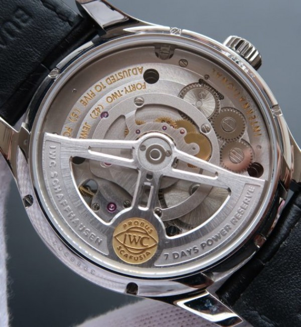 Replica IWC YLF AZ Portuguese Tourbillon Black Dial A98900