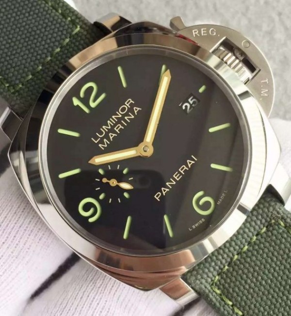 Replica Panerai PAM514 Bamford Engraved Case Black Dial 7750
