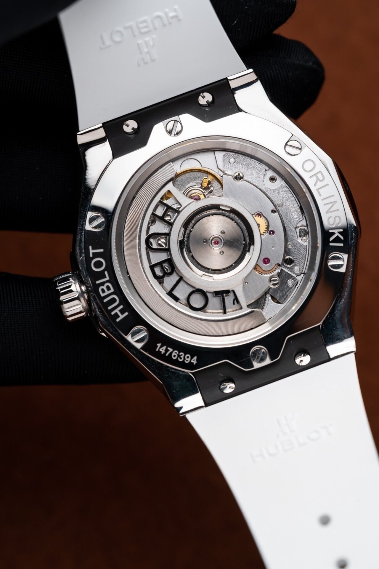 Hublot Orlinski Titanium Replica Watch White APS Factory 40mm