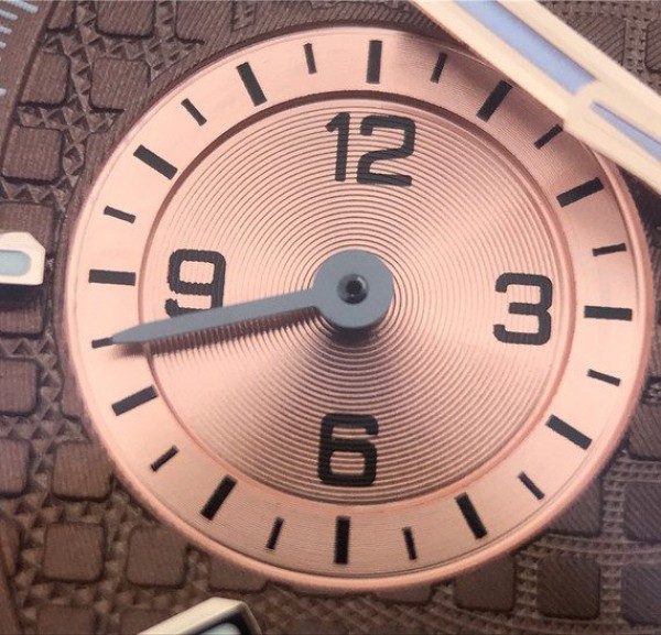 Replica Audemars Piguet Royal OAK Royal Oak Chronograph 26331 RG Brown Dial Leather Strap A7750