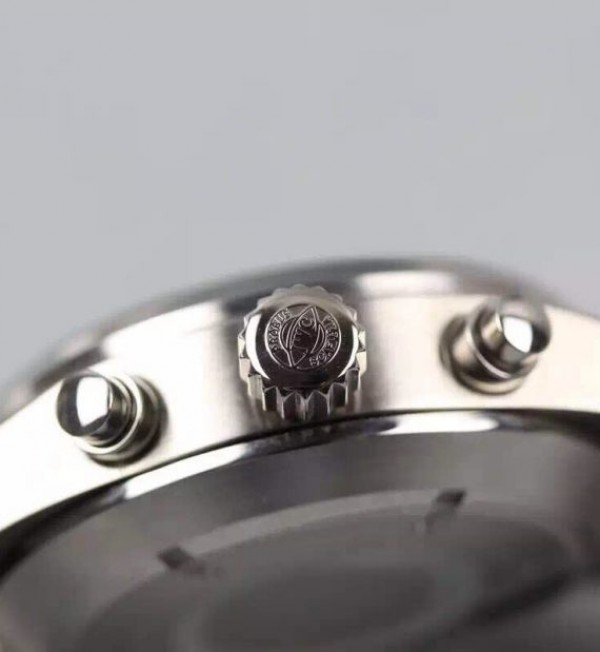 Replica IWC V6 Pilot Chrono IW387808 SS Black Dial A7750