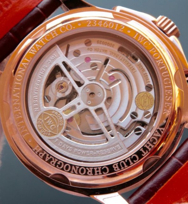 Replica IWC Portuguese Automatic Yacht Club White Dial RG