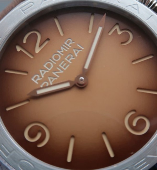 Replica Panerai SF Radiomir PAM687 Brown Dial Leather Strap P.3000