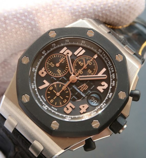 Replica Audemars Piguet JF Royal Oak Offshore 57th Street Blue Leather Strap A3126