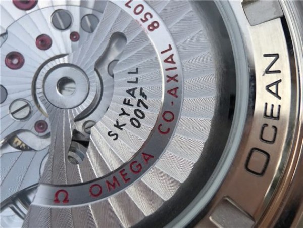 Replica Omega Planet Ocean Professional Ceramic Bezel 45mm OMF Orange Marker Rubber Strap A8500