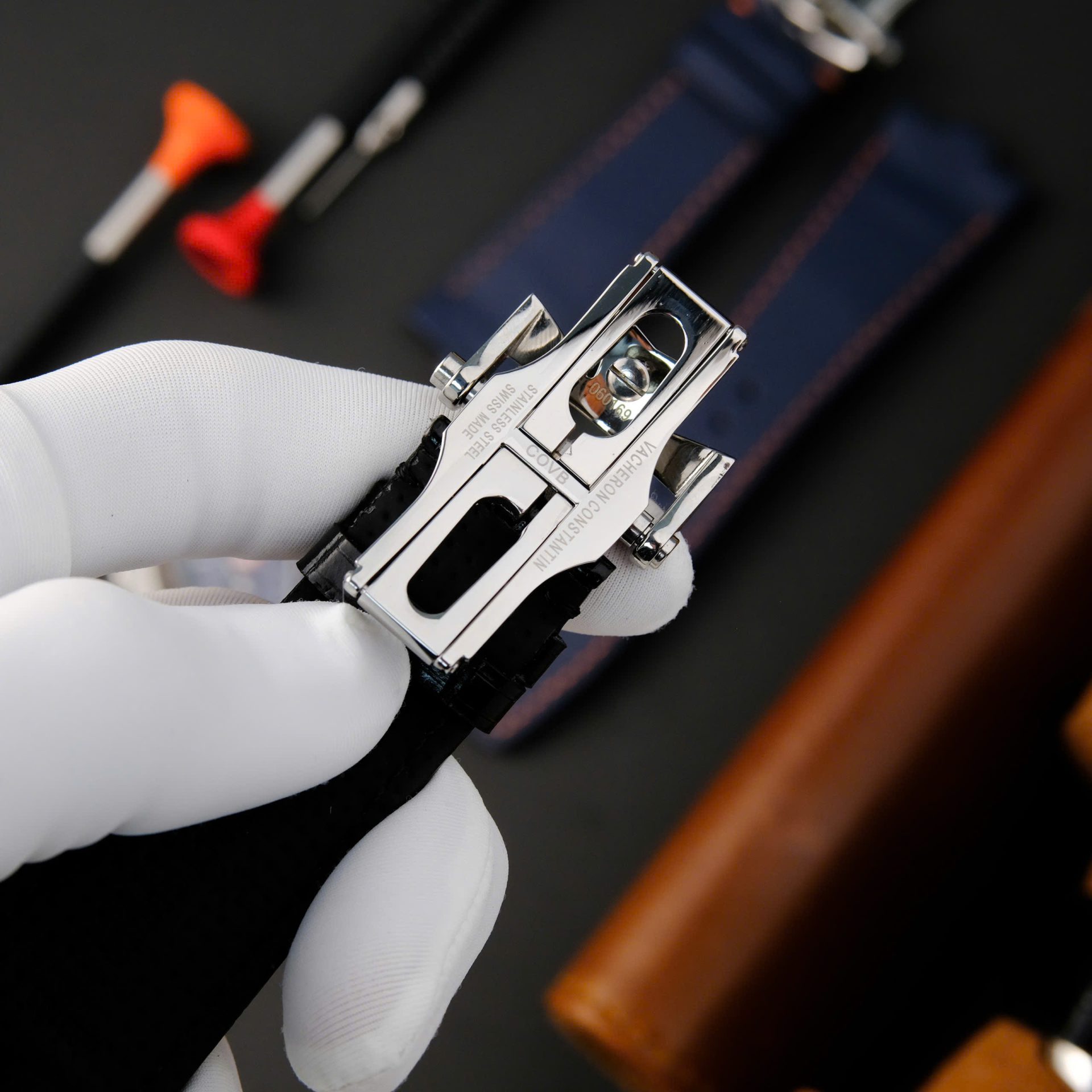 Vacheron Constantin Overseas Dual Time 7900V Replica Watch Black Dial PZ Factory 41mm