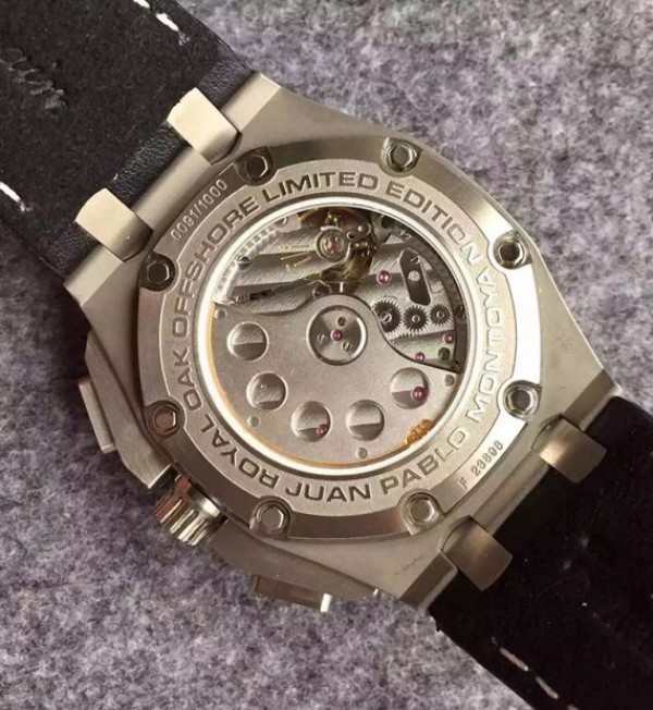 Replica Audemars Piguet JF Royal Oak Offshore Juan Pablo Montoya Titanium White Dial A2226