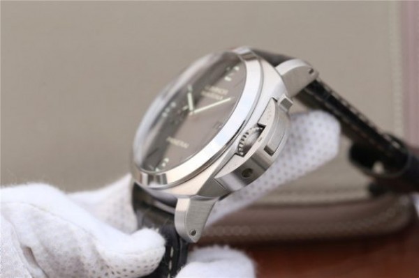 Replica Panerai PAM312 VSF Black Leather Strap P.9000 Super Clone