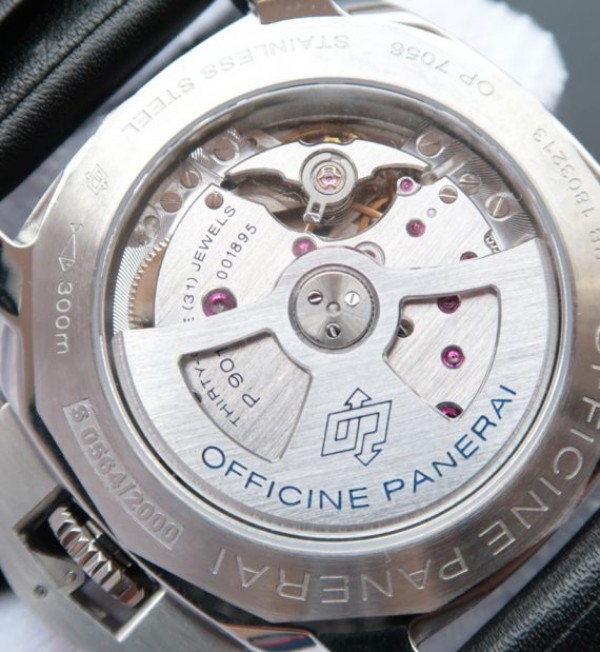 Replica Panerai ZF Luminor 1950 PAM1359 Black Dial Leather Strap
