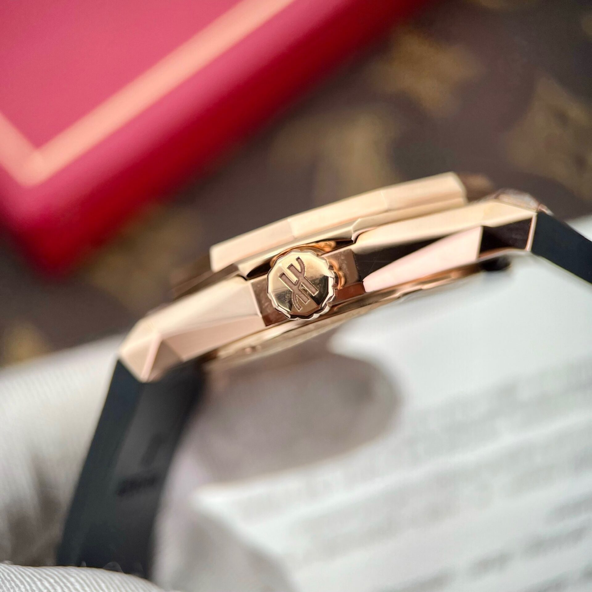 Hublot Best Replica Watch Orlinski King Gold Custom Natural Diamonds Rubber Strap 40mm