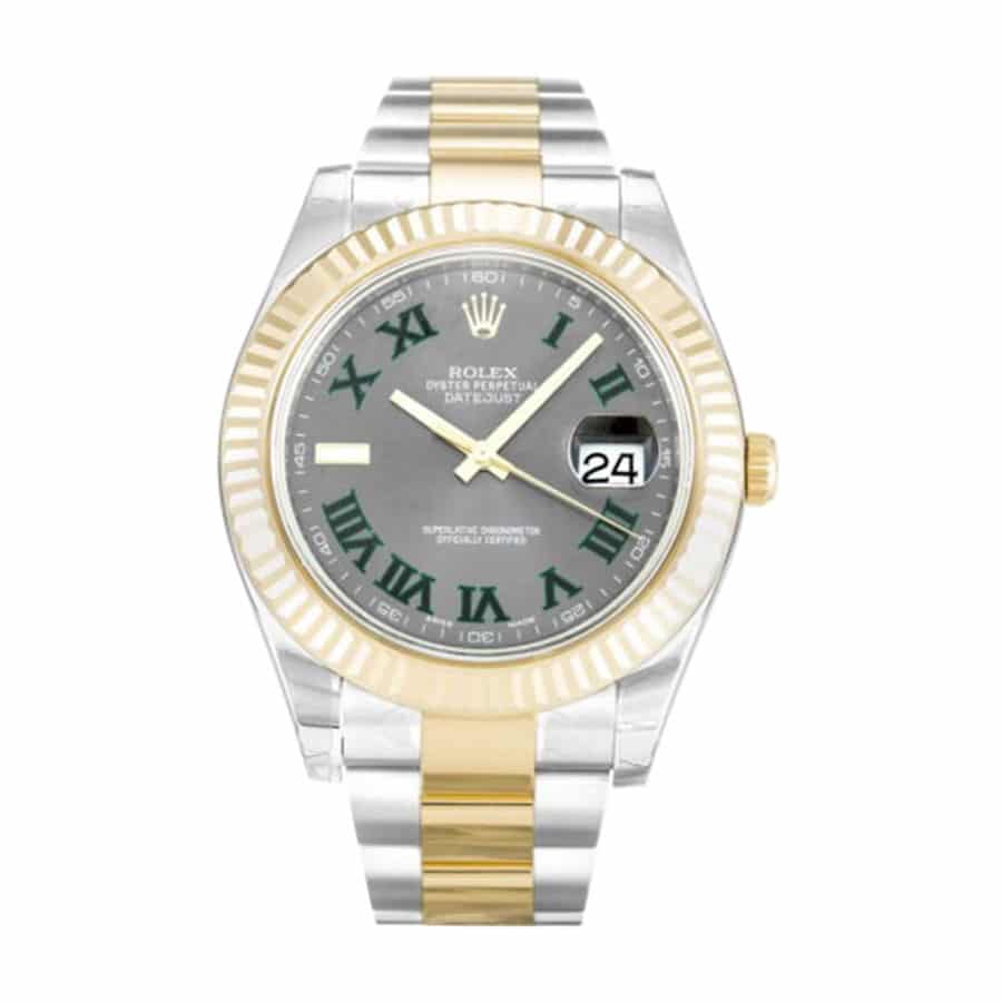 Rolex Datejust 116333-0001 Grey Roman Replica