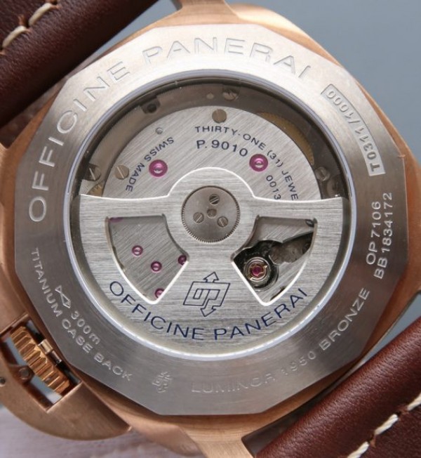 Replica Panerai XF Luminor 1950 PAM671 Bronzo Blue Dial